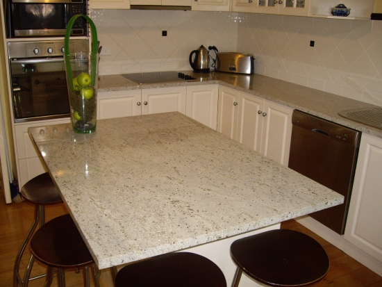 Polished Kashmir White Granite For Countertop Or Flooring Tile