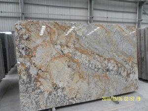 River Yellolw Granite Slab