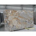 Good Quality River Yellow Granite Slab Countertop