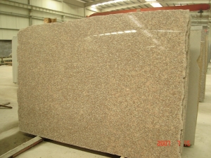 Bainbrook Peach Granite Slab