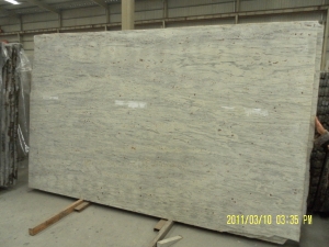 River White Granite Slab