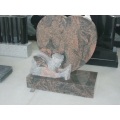 Multicolor Red Granite Monuments for European Market