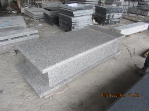 G623 Granite Tombstone