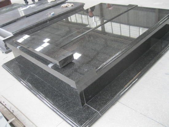 Nero Impala Black Granite Gravestone Import Marble Countertops