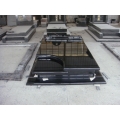 High polished Absolute Black Granite Grave Monuments