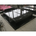 High polished Absolute Black Granite Grave Monuments