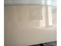 Beige Crystallized Glass Panel