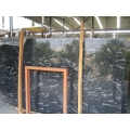 Ocean Jura / Black Fossil Marble Stone Slabs