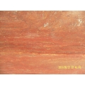 Popular Red Travertine with Filled Hole