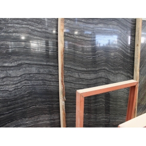 Black Ancient Wood Marble