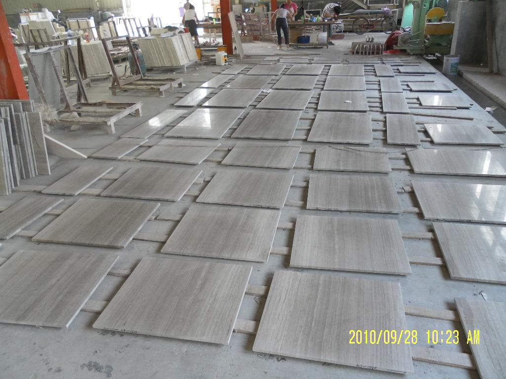 Grey Wooden Vein Slabs, Gray Wood Vein Marble, Grey Wood Grain Marble China Supplier